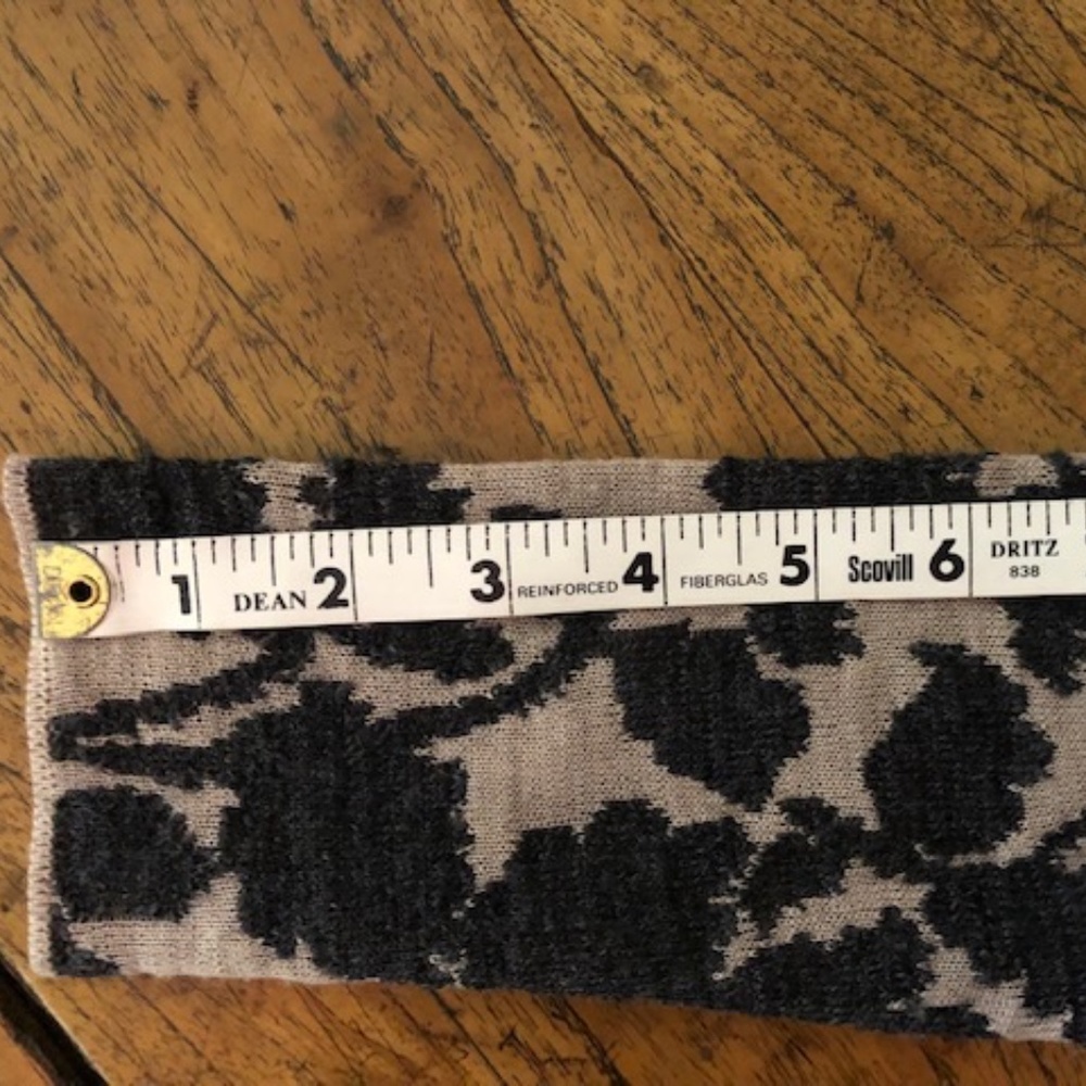 Women's Loft Ann Taylor Dark Charcoal and Tan Knit Dress XS - Picture 12 of 13